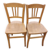 Série de 2 chaises bistrot