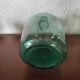 Dame Jeanne Viresa on the bottle neck in Green bubble glass 5 L