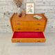 Vintage commode with tapered legs