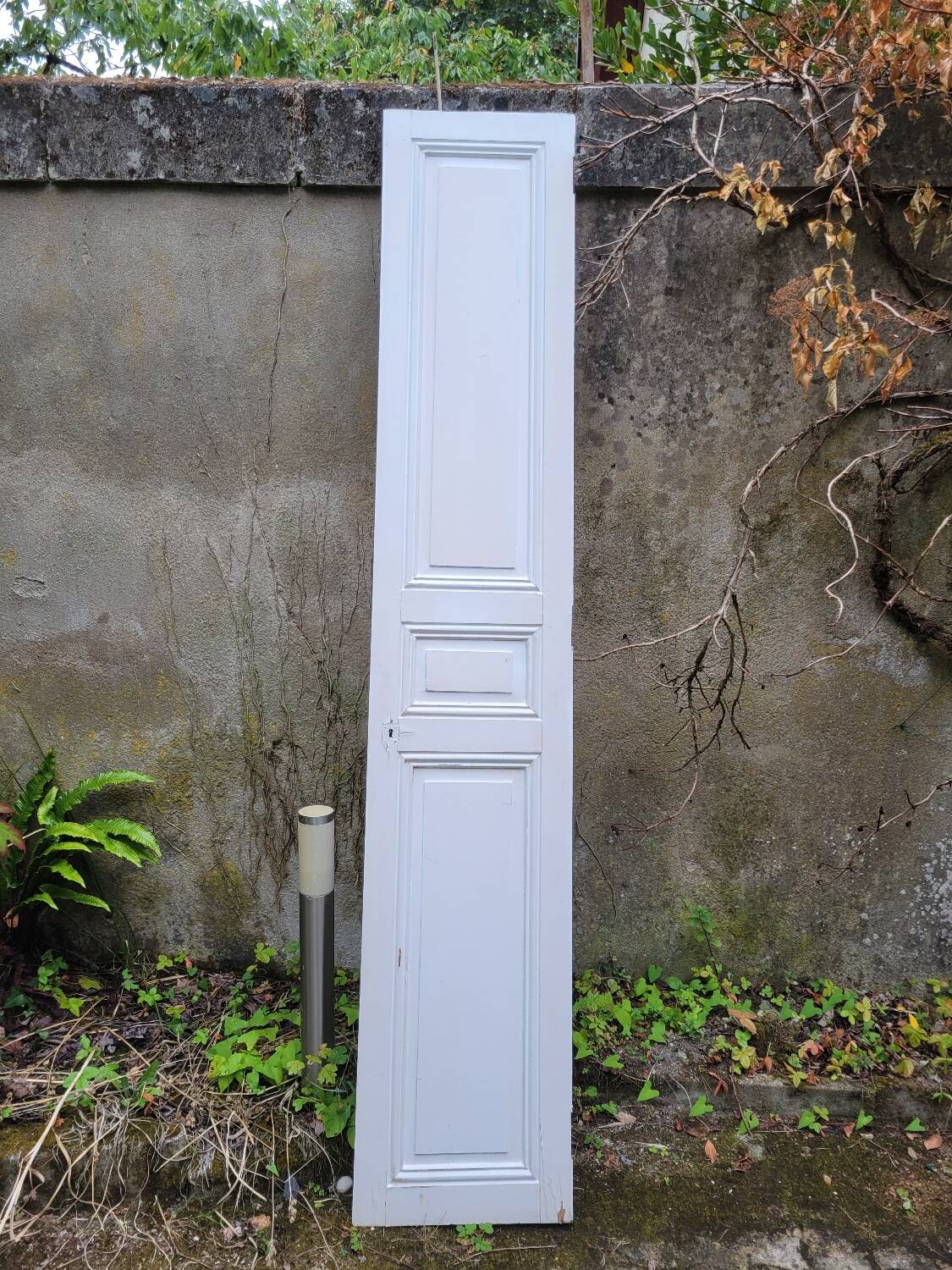 Old wall cupboard door H.239cm