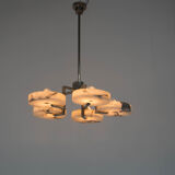 Marble art deco chandelier, 1930