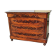 Commode Louis Philippe en acajou, fin XIXème