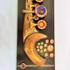 Monumental Unique Midcentury Brass / Copper Wall Sculpture, Germany, 1970s