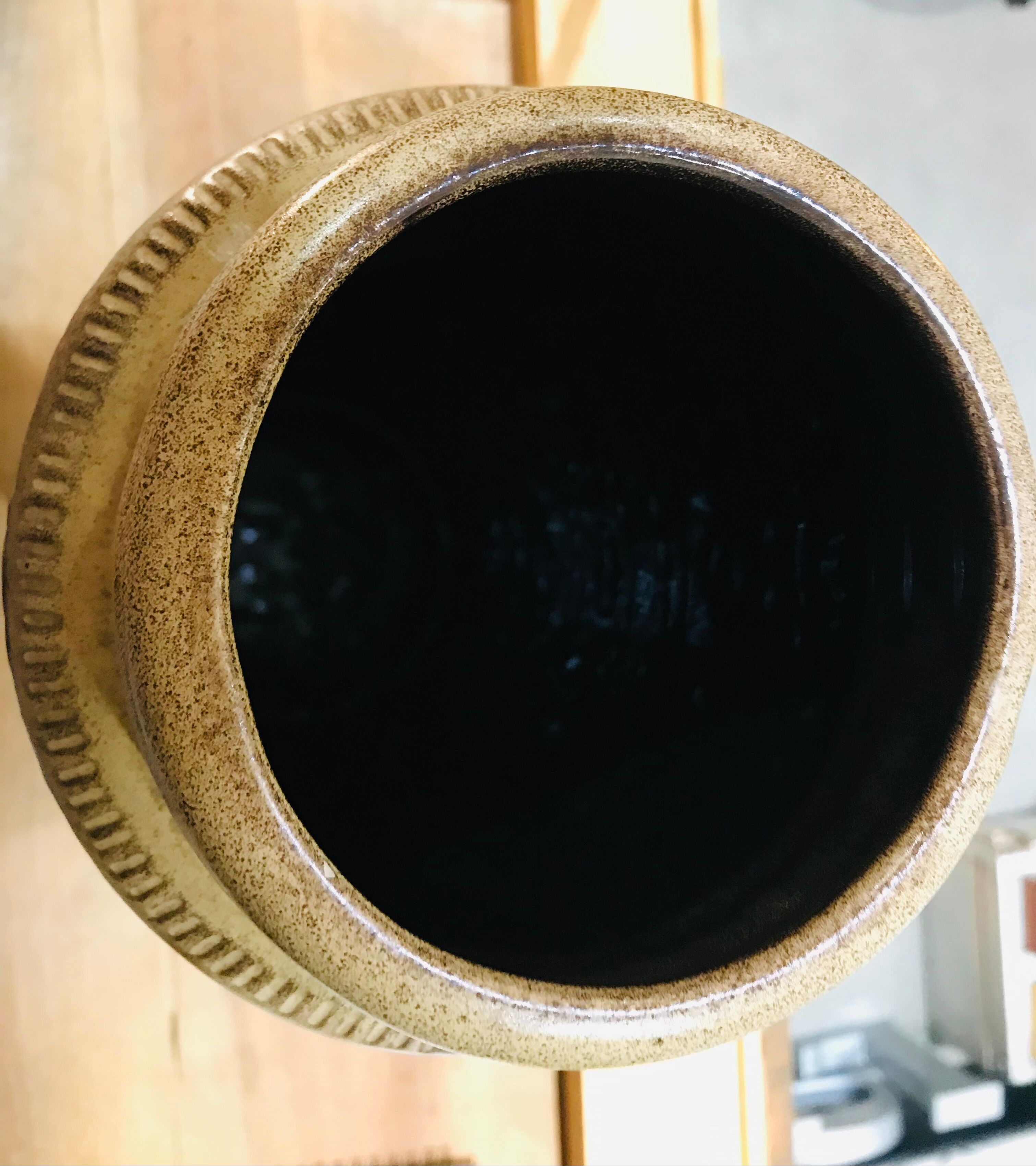 German ceramic floor vase 60s/70s