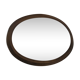 Mirror oval wood molding