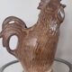 Zoomorphic ceramic pitcher from Vallauris, rooster shape