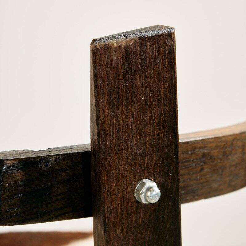 Vintage Beech Bar Stool, 1970s