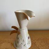 Handmade ceramic pitcher