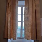 Pair of old hemp sheets, 196x225 cm