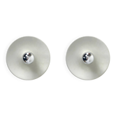 Pair of wall lights selected by Charlotte Perriand, Germany 1960