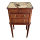Bedside table Louis XVI marquetry