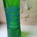 Green Murano vase