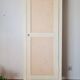 Antique Parisian bonnetière with a patina – vintage narrow wardrobe