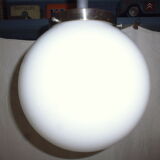 Art deco opaline hatuteur ball hanging 36 cm