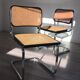 Trio de chaises Marcel Breuer