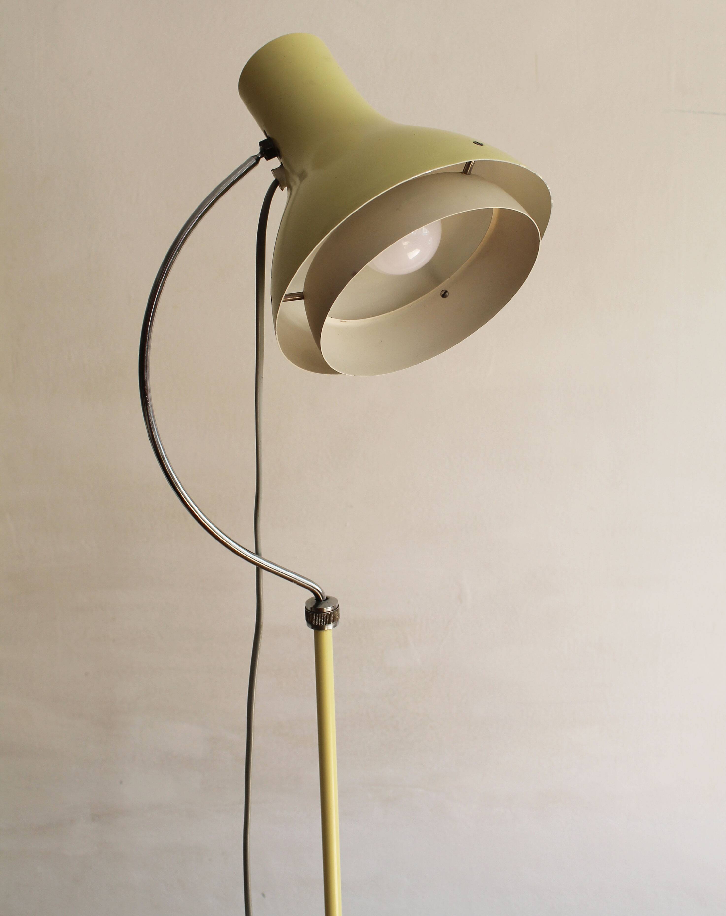 1960's Mid Century Floor Lamp by Josef Hurka