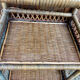 Rattan shelf cabinet