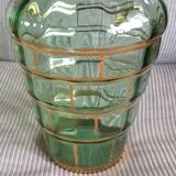 Large vintage glass vase