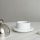 small butter dish sugar bowl porcelain and metal