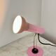 Vintage Varialux 3141 Pink Wall Table Adjustable Lamp, Industrial, GDR, 80s