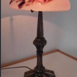 Art Nouveau lamp 1950 signed Paris Stars