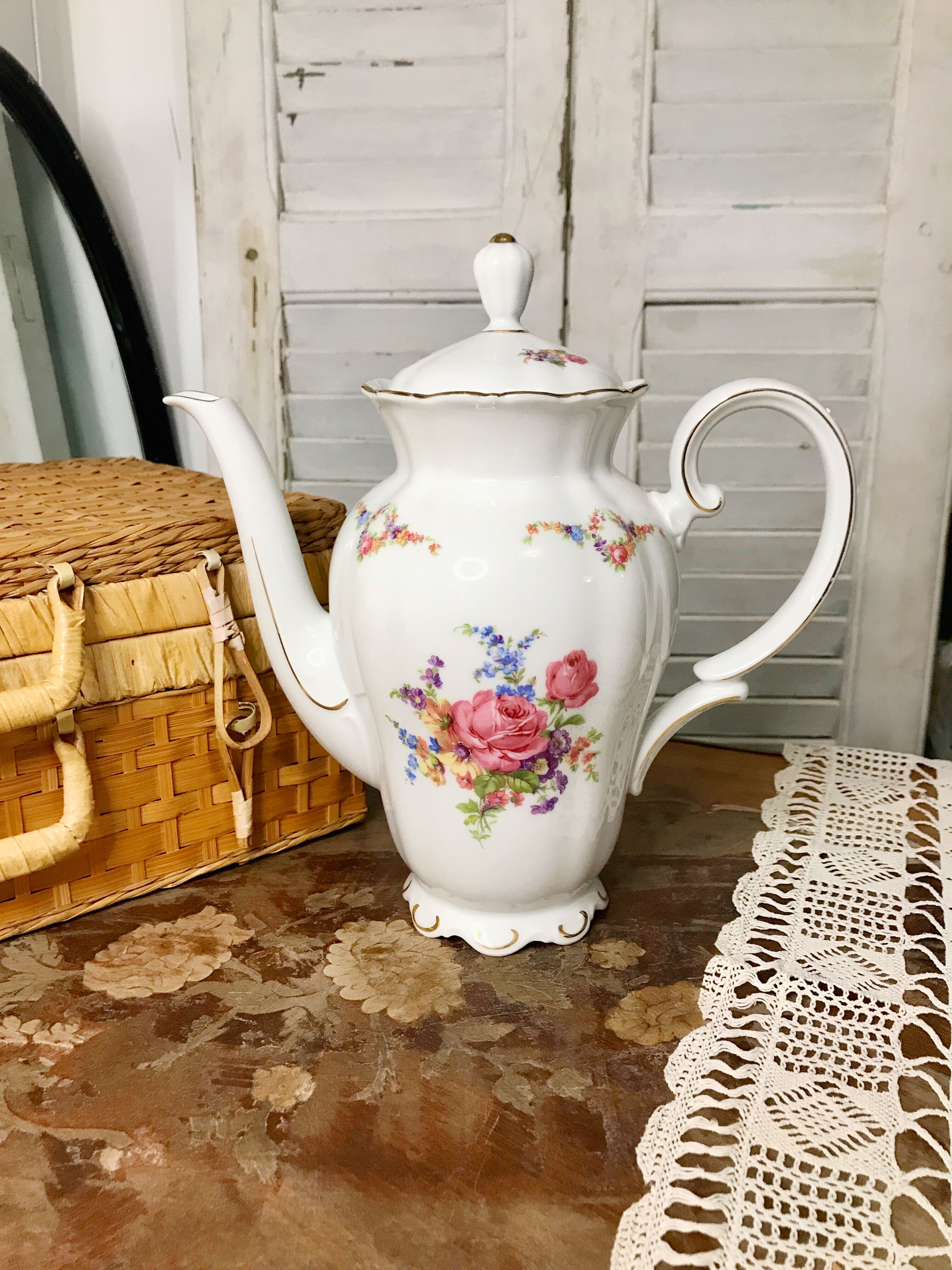 Teapot/Porcelain coffee maker