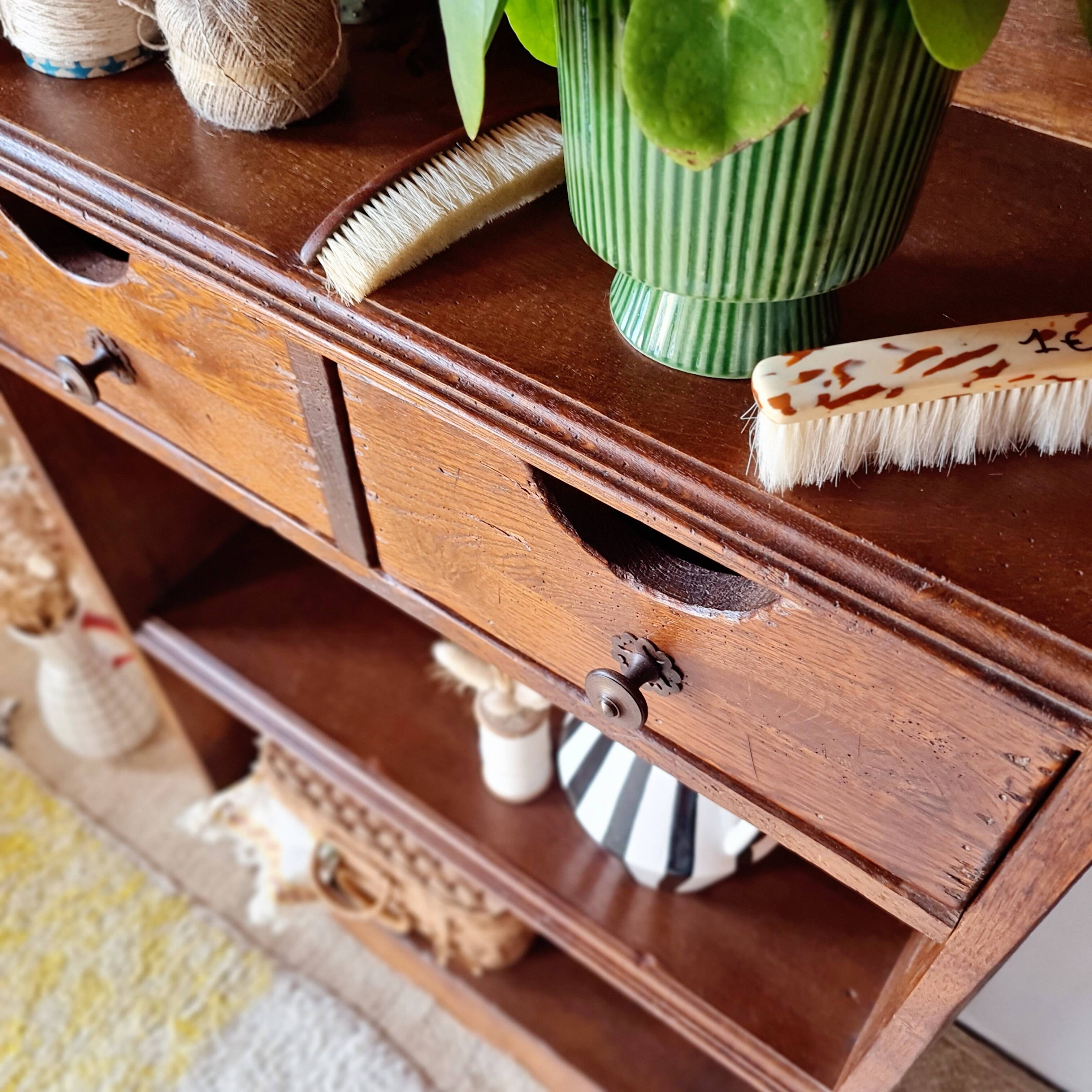 Old wooden library