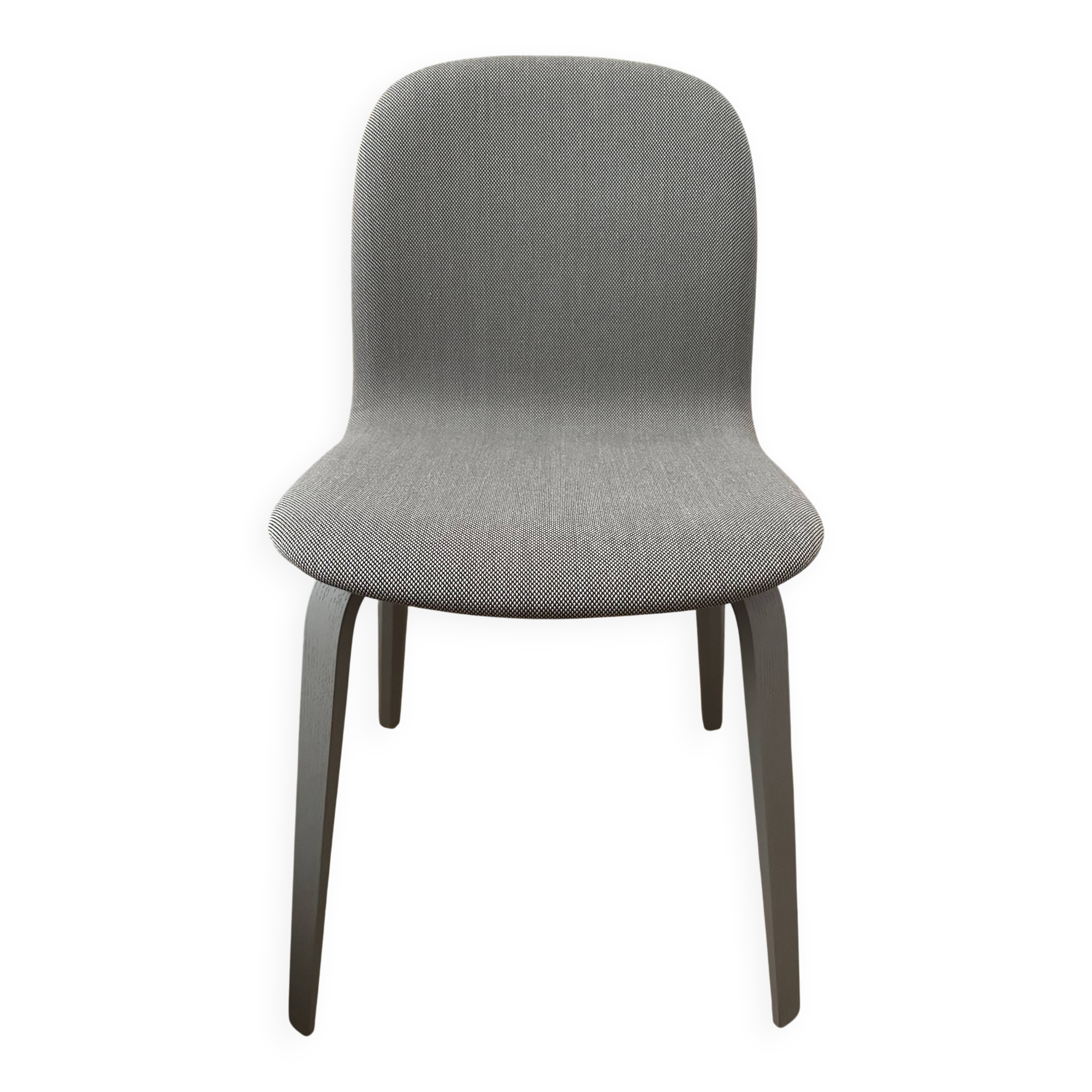Muuto visu chair Wood base gray