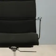 Vintage office chair ICF design Eames aluminium Italy 1970s
