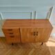 Renovated vintage modernist enfilade, 1950s-60s.