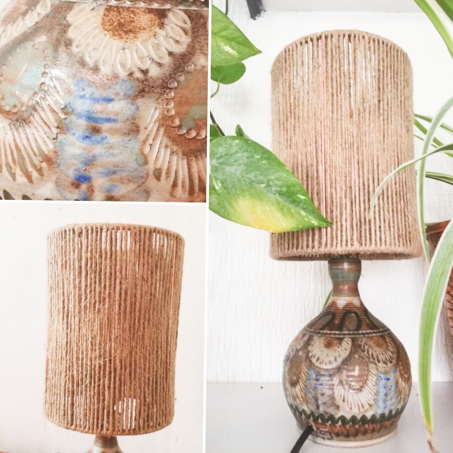 Vintage ceramic lamp