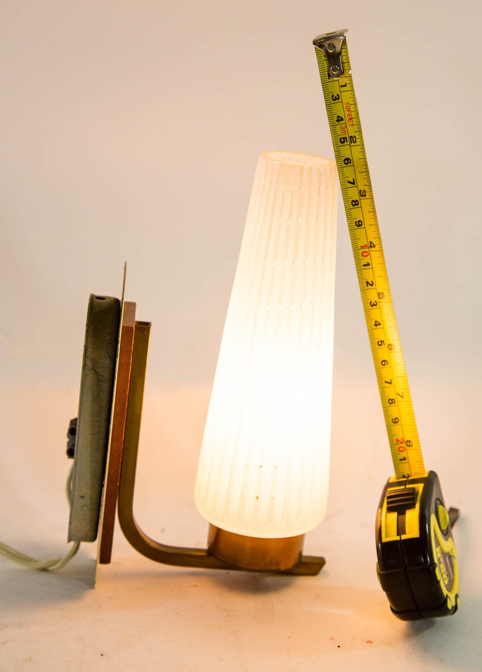 60s frosted glass lampshade wall lampshade