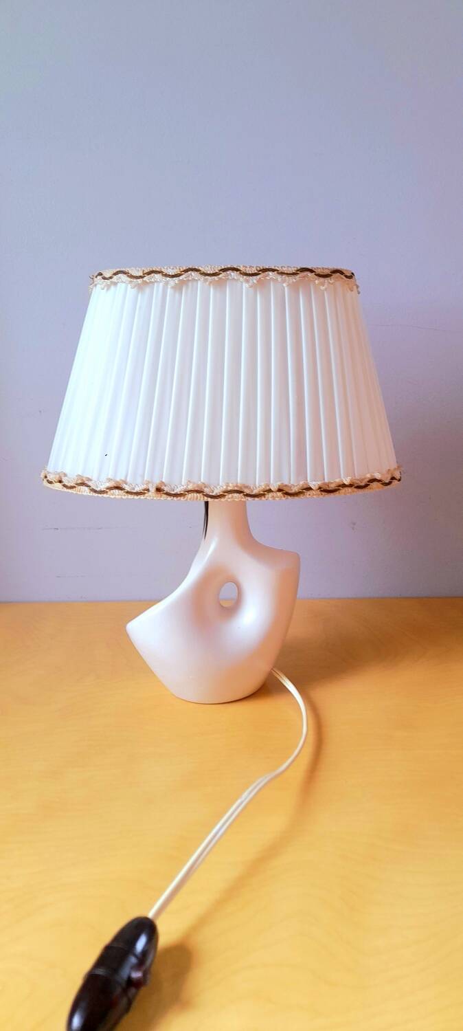 Lampe en céramique 1950