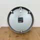 Grey Industrial Factory Wall Clock from AEG, 1960s