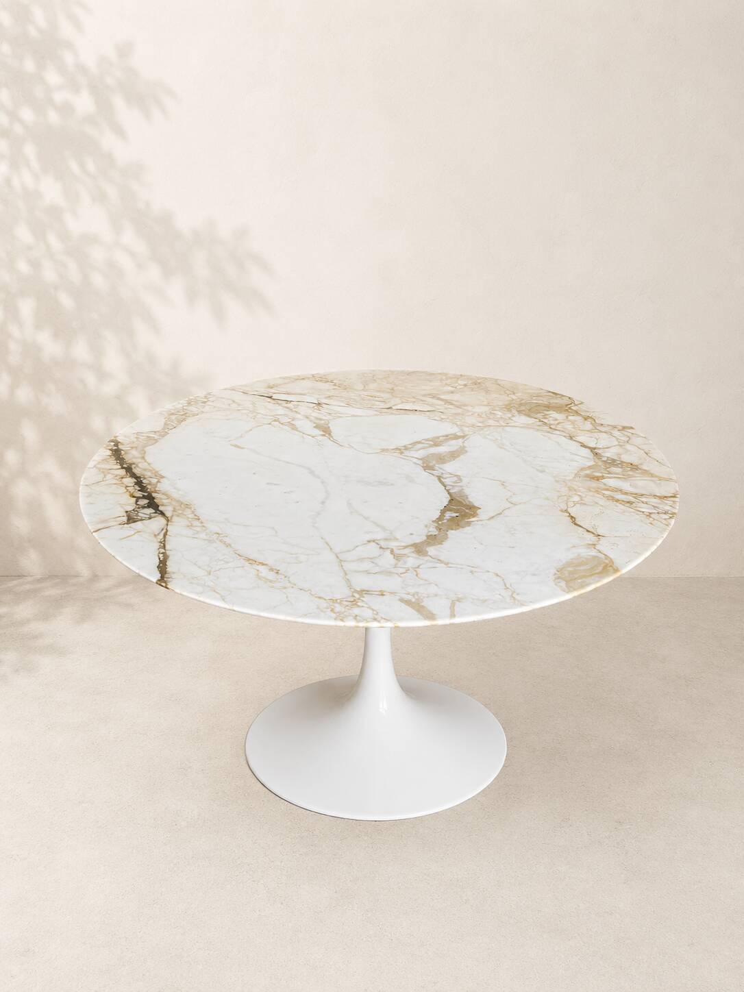 Table à manger Tulip Knoll International – Marbre – Ø 137 cm