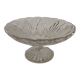 Glass pedestal bowl