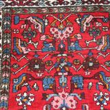 tapis hamadan noué à la main Iran 98x195cm