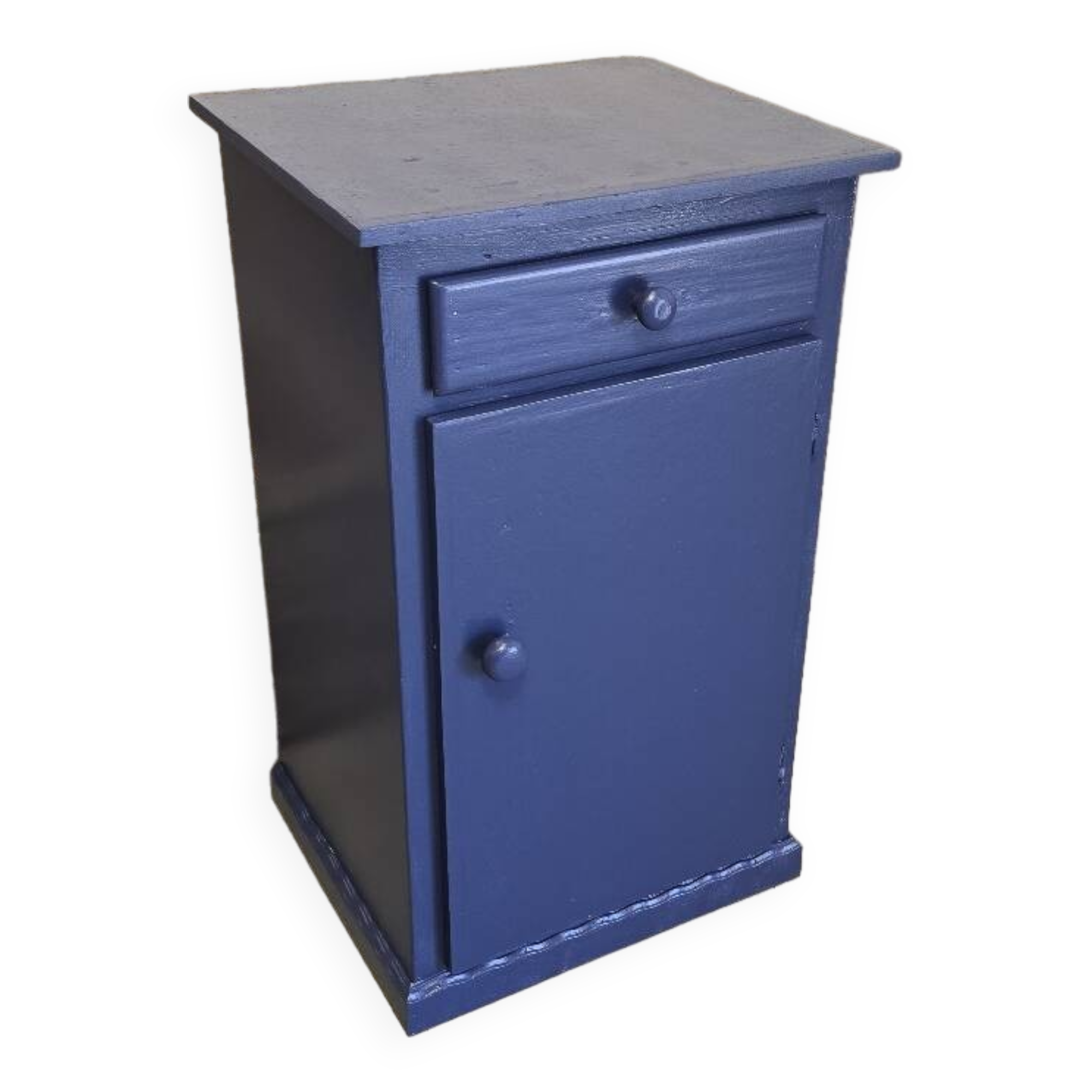 Small buffet one door one drawer Mado repainted