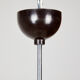Plate-shaped glass pendant