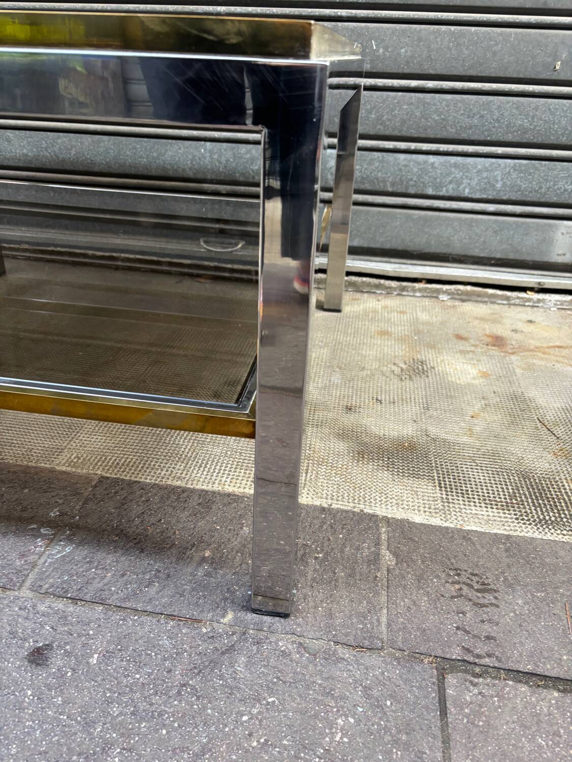 Square coffee table from the 70s