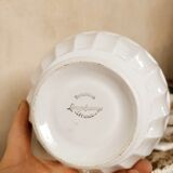 5 mismatched old bowls