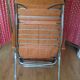Chaise longue relax skaï vintage