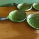 5 cups, Vallauris ceramic pans