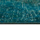 Handmade oriental unique 1980s 297 cm x 390 cm turquoise wool carpet