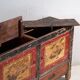 Antique buffet painted in elm – China, circa 1950