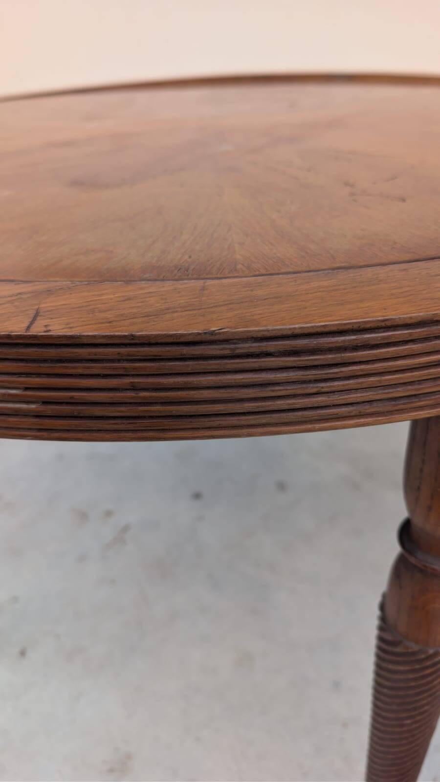 Interwar Italian Rationalist Set: Table and 4 Chairs