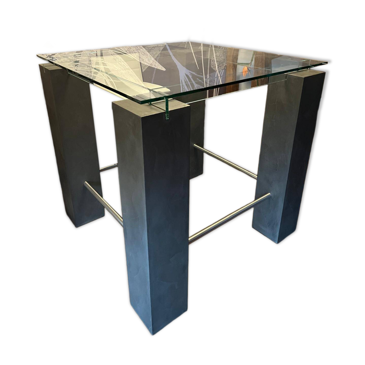 Table haute, mange-debout Ténéré de Roche Bobois