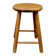 Vintage solid wood stool – 4 legs – Scandinavian style
