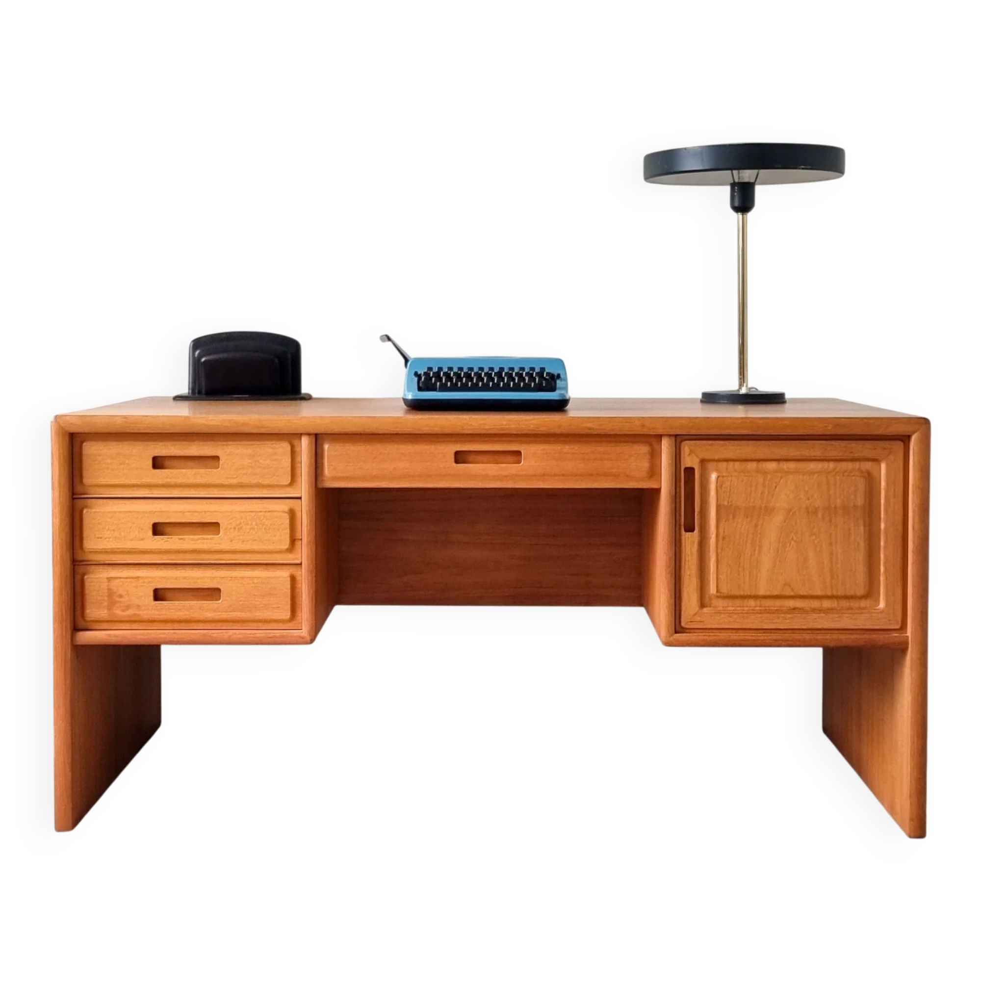 Scandinavian style teak desk