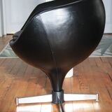 Luna armchair by Pierre Guariche for Meurop, swivel